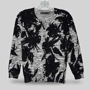 Karen Millen Floral Cardigan Sweater